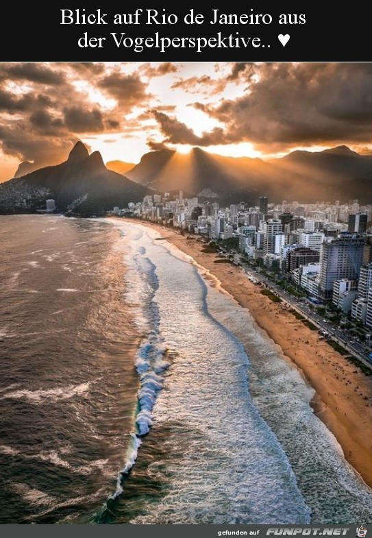 Blick auf Rio de Janeiro