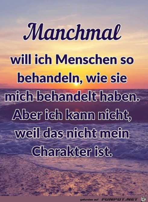 Manchmal