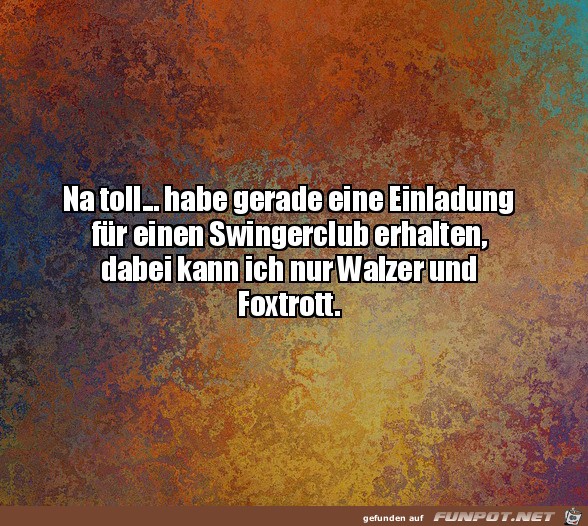 Sowas aber auch