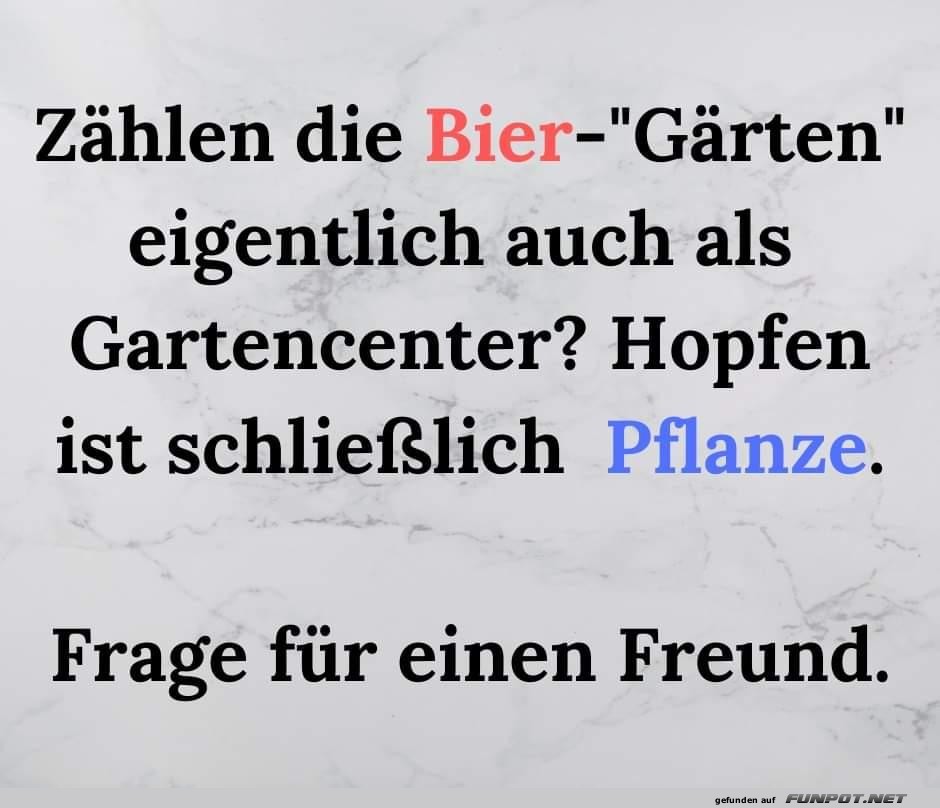 Bier Grten