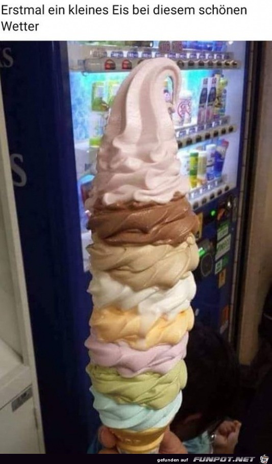 Ein kleines Eis