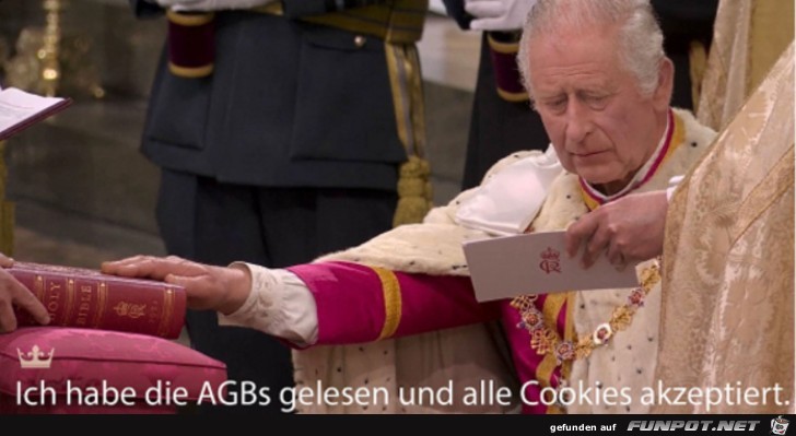 AGBs gelesen und Cookies akzeptiert