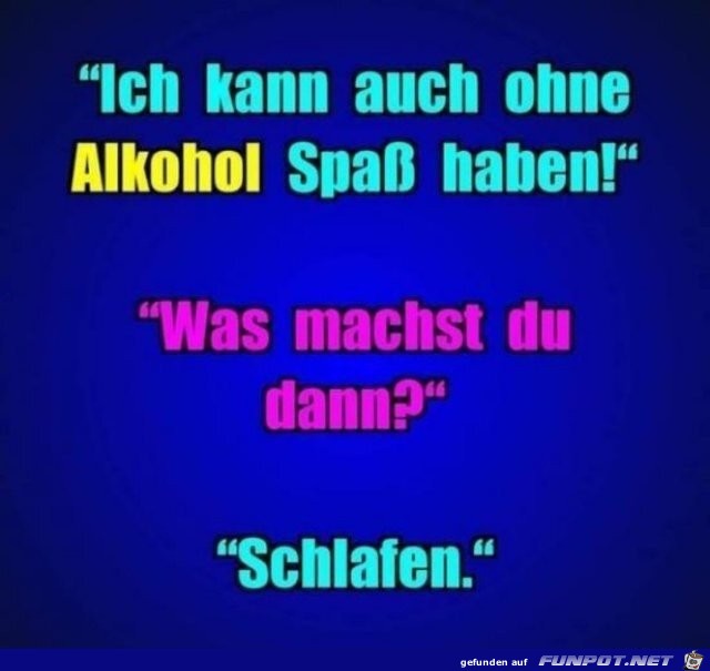 Ohne Alkohol