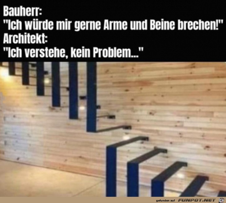 Komische Treppen