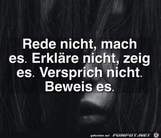 Mach es