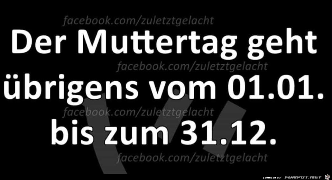 Der Muttertag