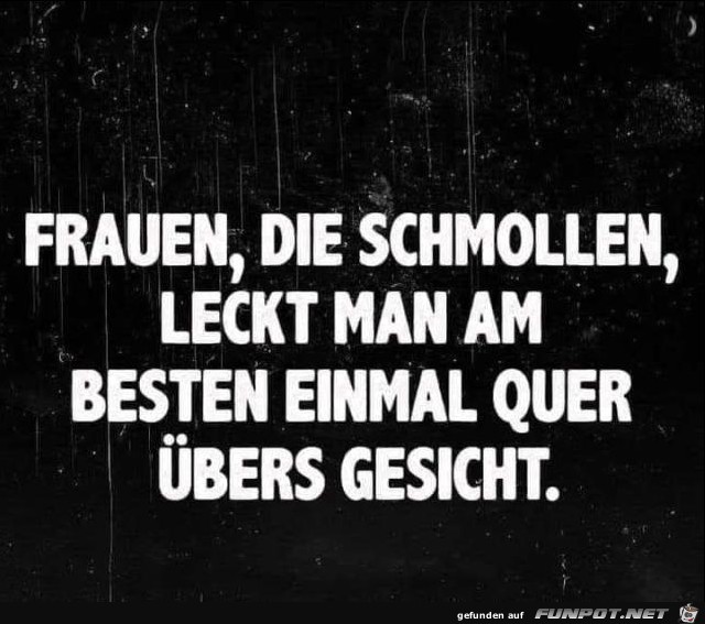 Frauen die schmollen