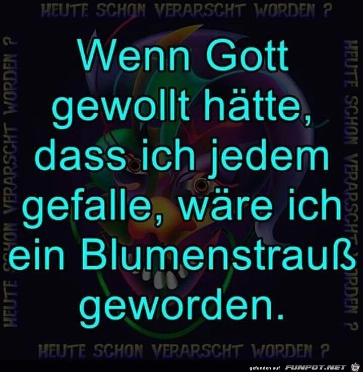 Wenn Gott gewollt htte