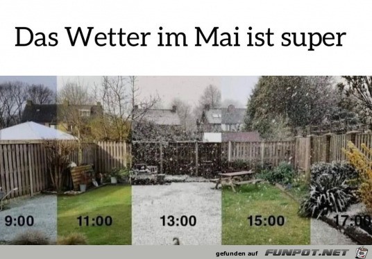 Das Wetter im Mai