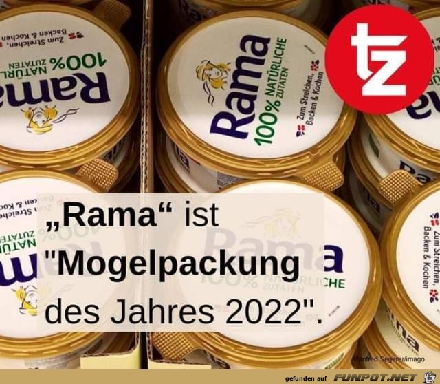 Rama Mogelpackung