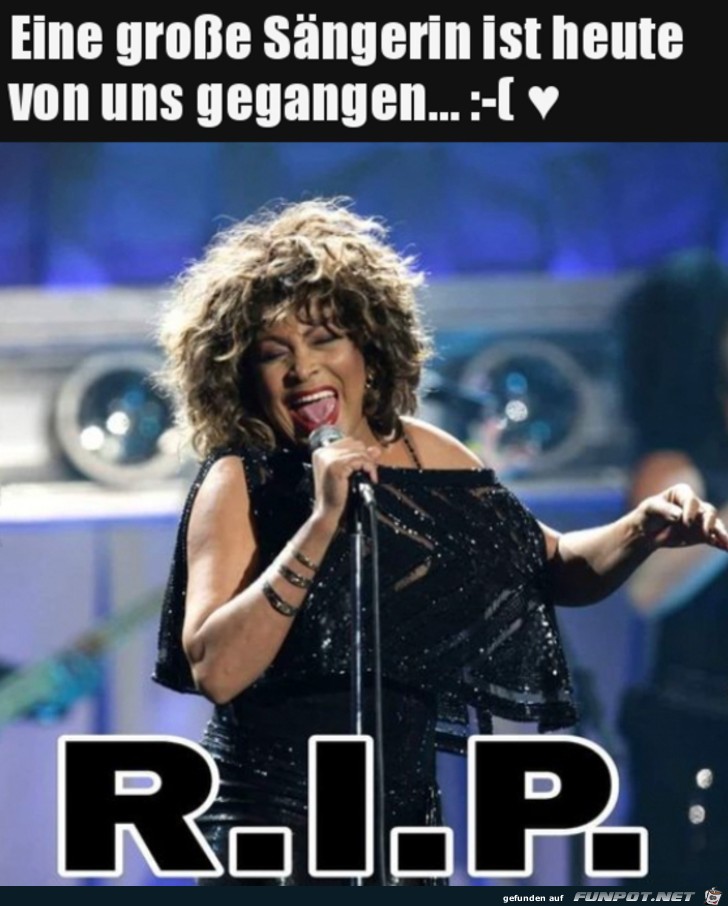 RIP Tina Turner