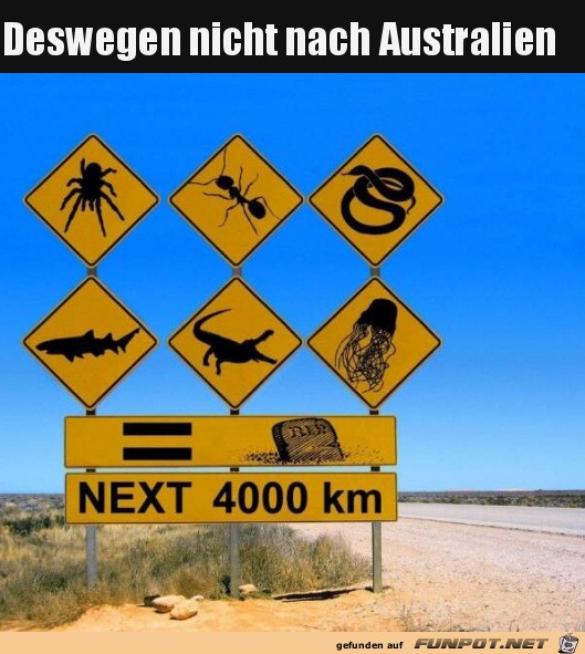 Australien ist gefhrlich