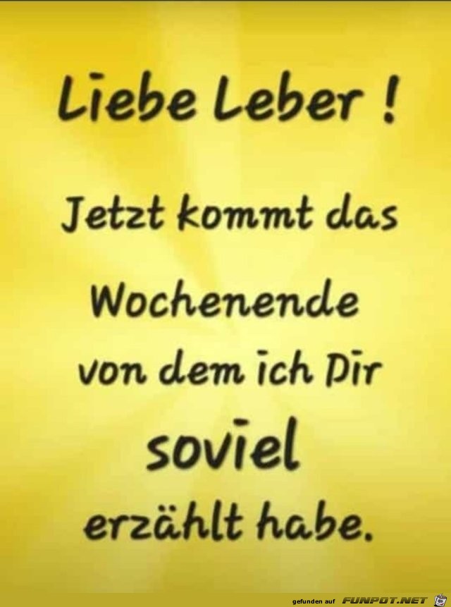 Liebe Leber