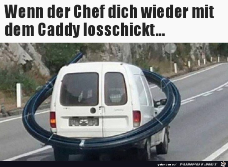 Auto zu klein