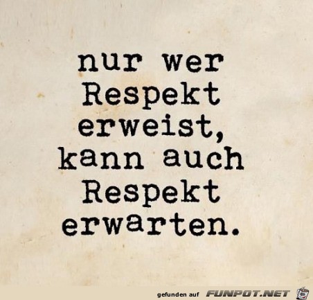 Respekt Respekt