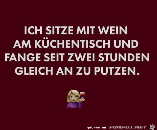 Putzen will keiner