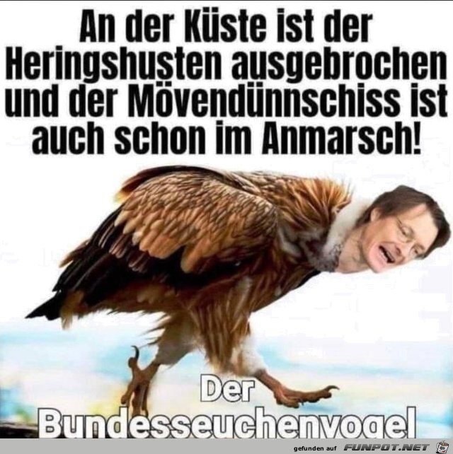 Der Bundesseuchenvogel