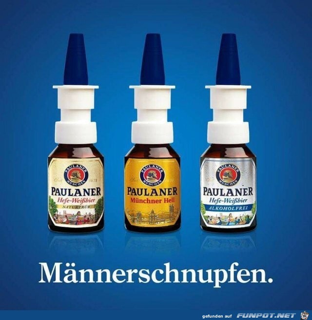 Männerschnupfen Männerschnupfen