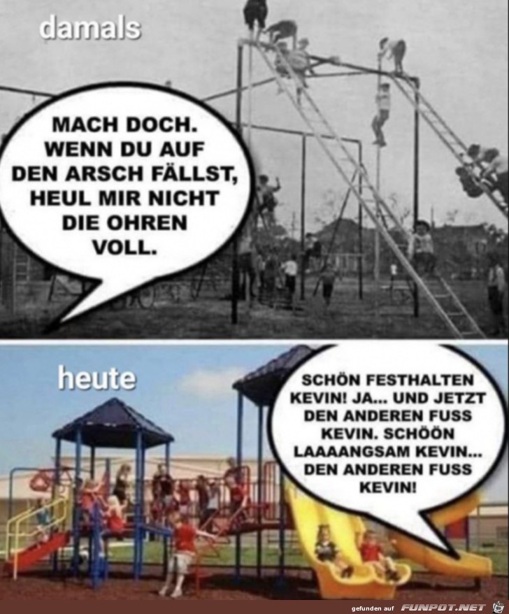 Damals und heute Damals und heute
