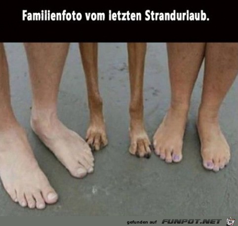 Schnes Familienfoto