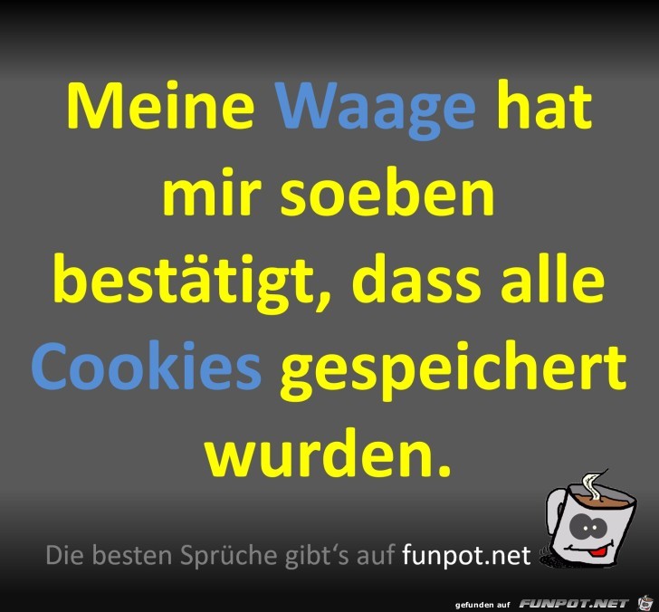 Meine Waage