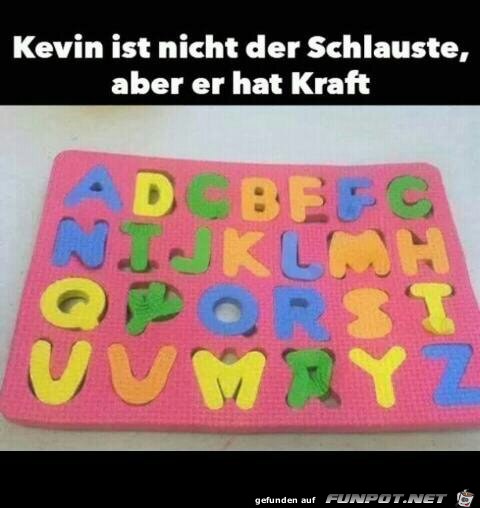 Mit Kraft geht es auch