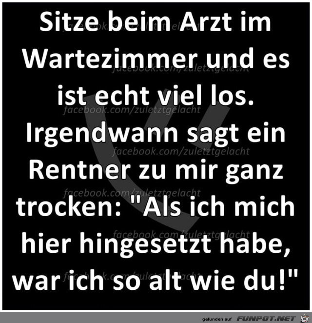 Sitze beim Arzt