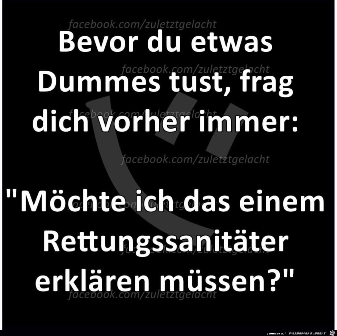 Etwas Dummes