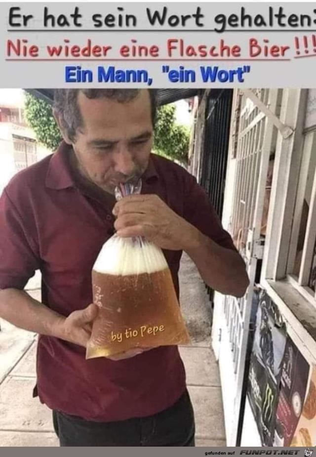 Ein Mann ein Wort