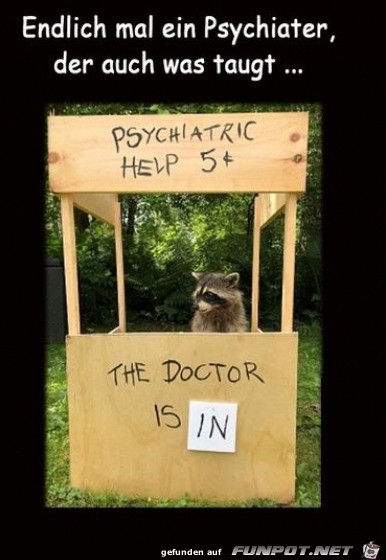 Tierischer Psychiater