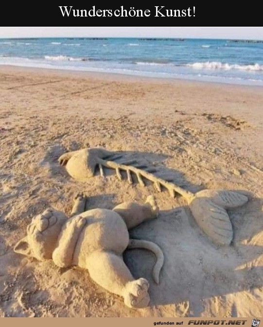 Schne Sandkunst