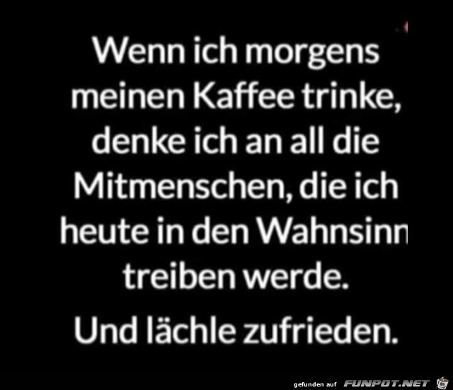 Kaffee trinken