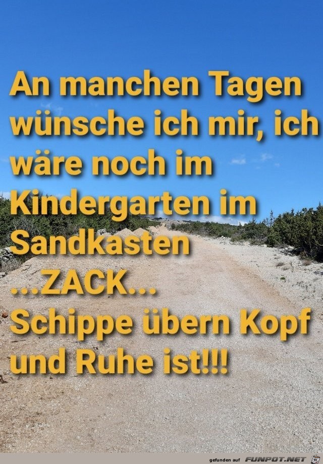 An manchen Tagen An manchen Tagen