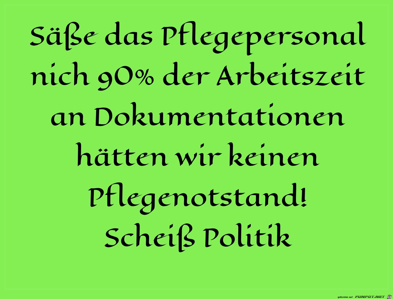 pflegenotstand