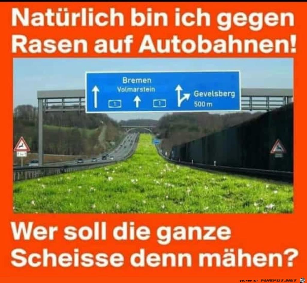 Auf Autobahnen