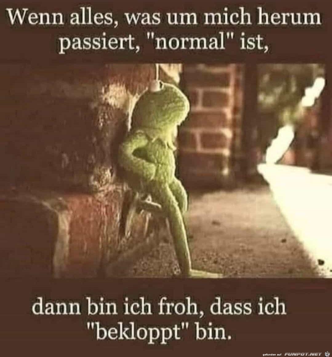 Ich bin froh