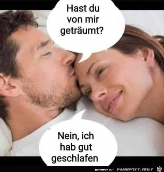 Gut geschlafen