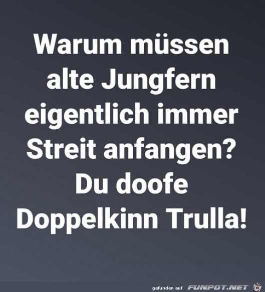 Alte Jungfern