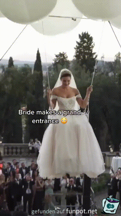 Die Braut fliegt ein