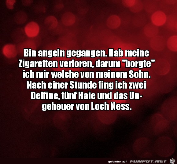 Beim angeln