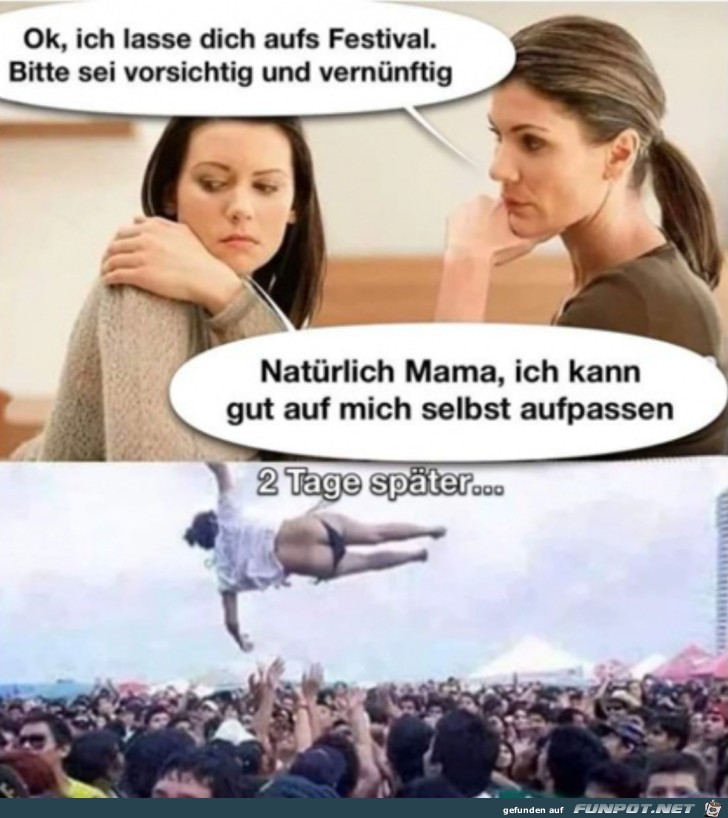 Vorsichtig und vernnftig