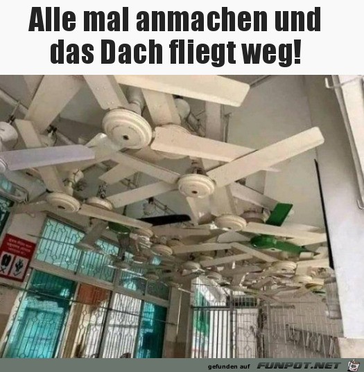 Ziemlich viele Ventilatoren