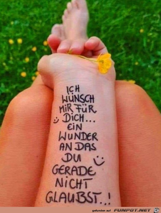 Ich wnsch dir ein Wunder