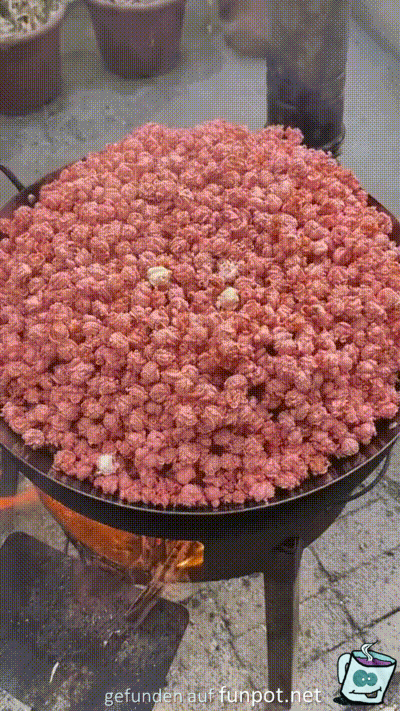 Melonen-Popcorn Melonen-Popcorn