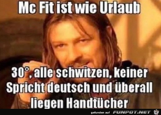 Wie Urlaub