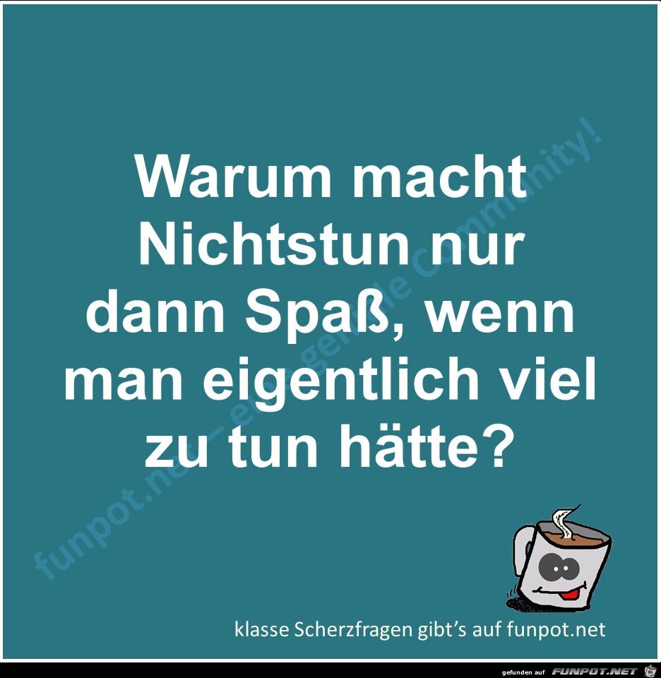 Scherzfrage Scherzfrage