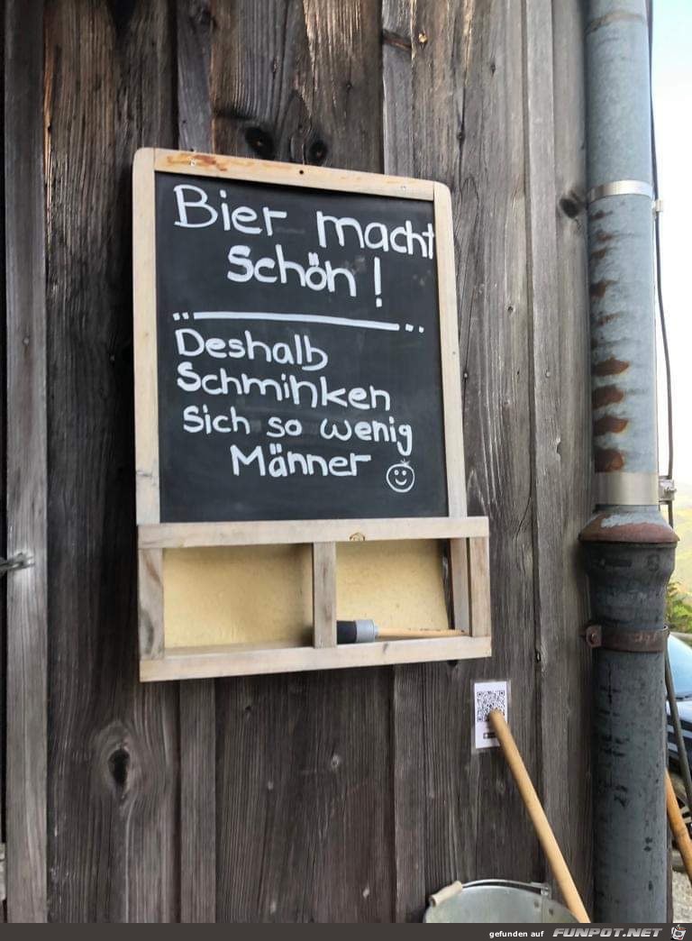 Bier macht schn