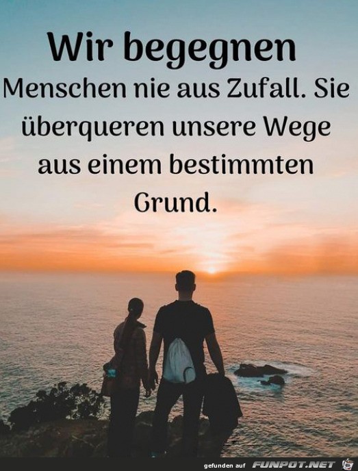 Nie aus Zufall