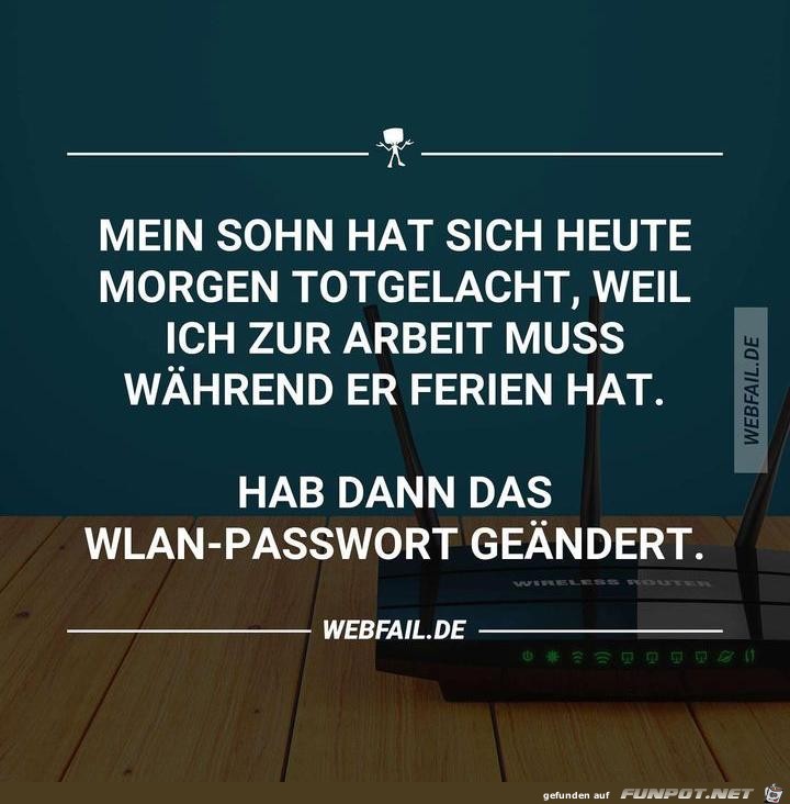 WLAN Passwort