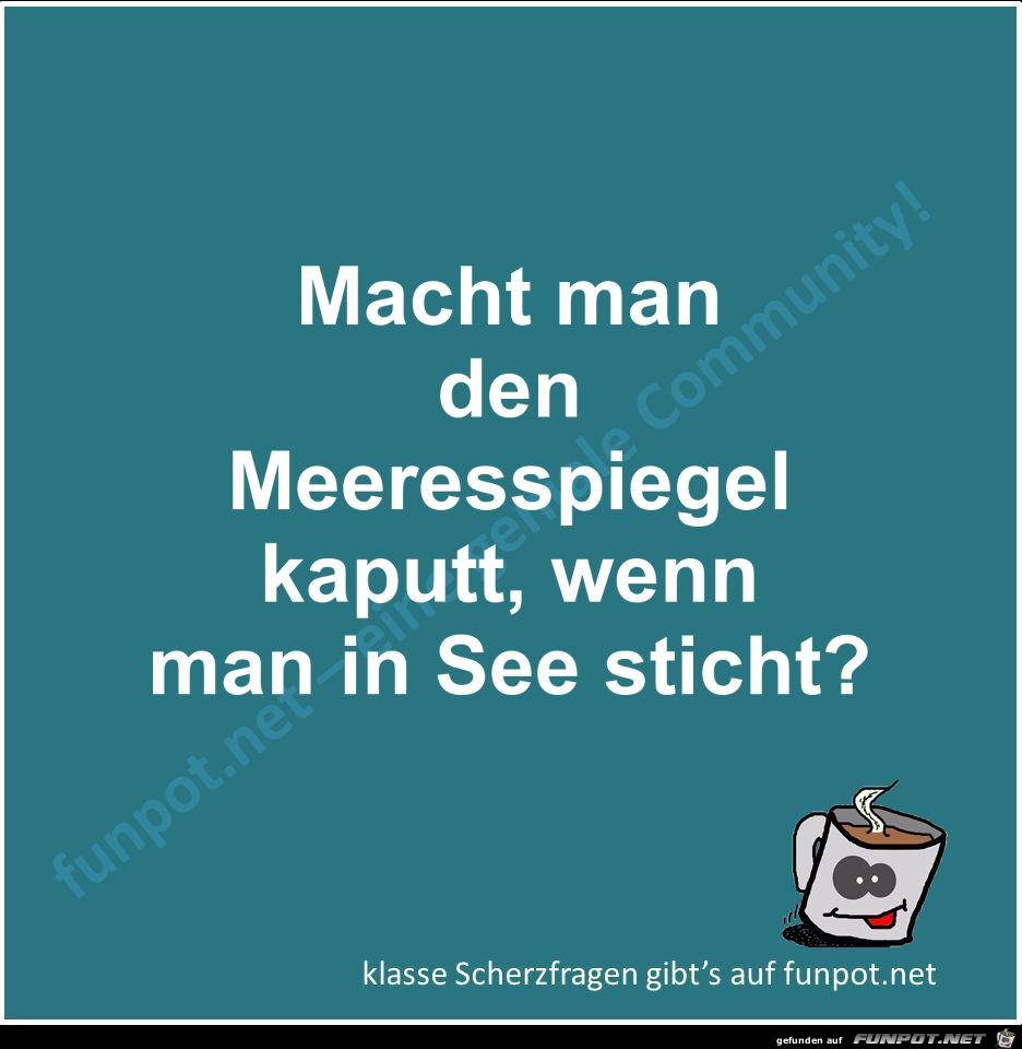 Scherzfrage Scherzfrage